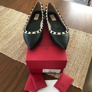 Valentino Rockstud Flats